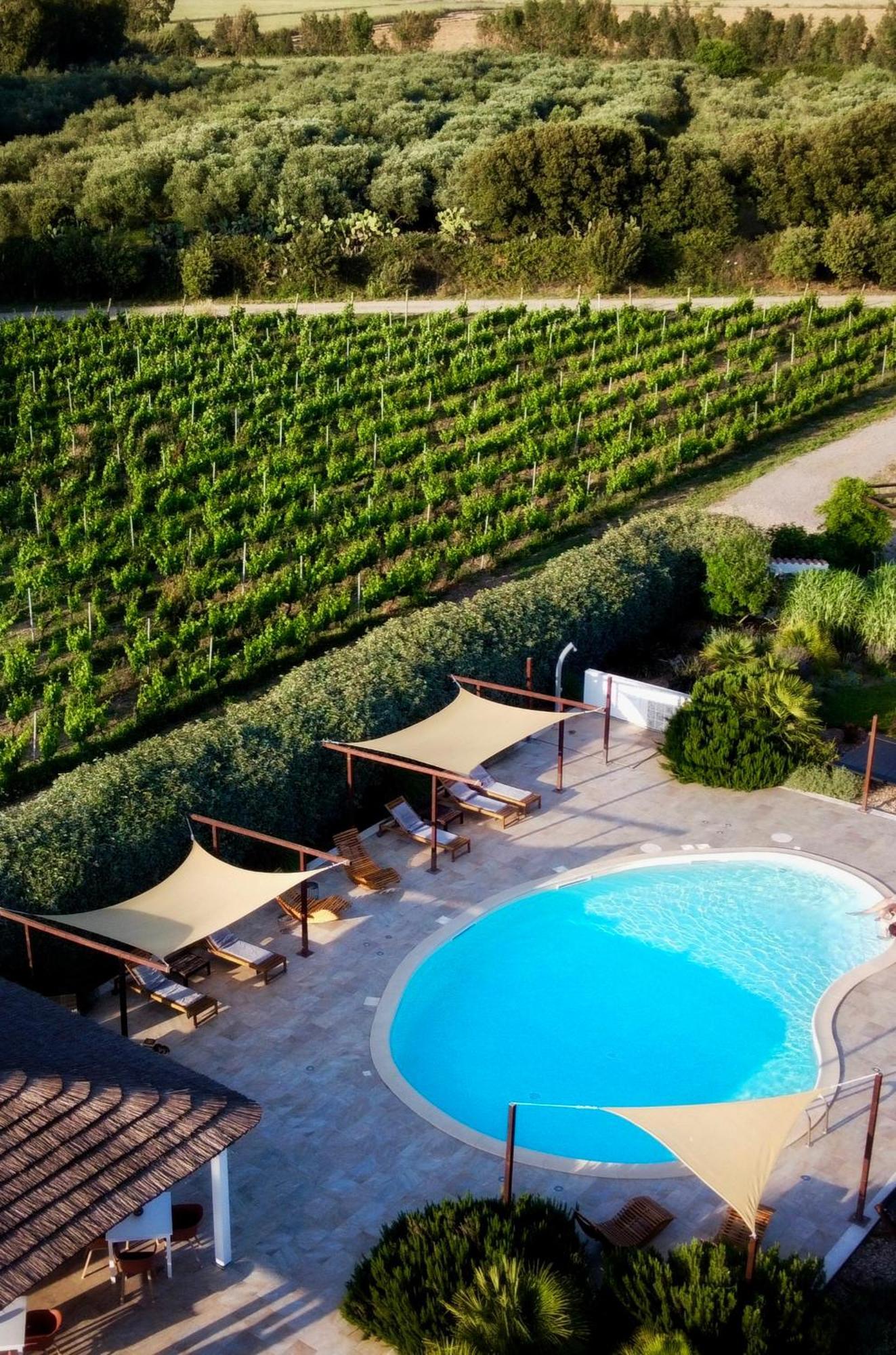 Is Cheas Wine Farm Boutique Hotel San Vero Milis Экстерьер фото